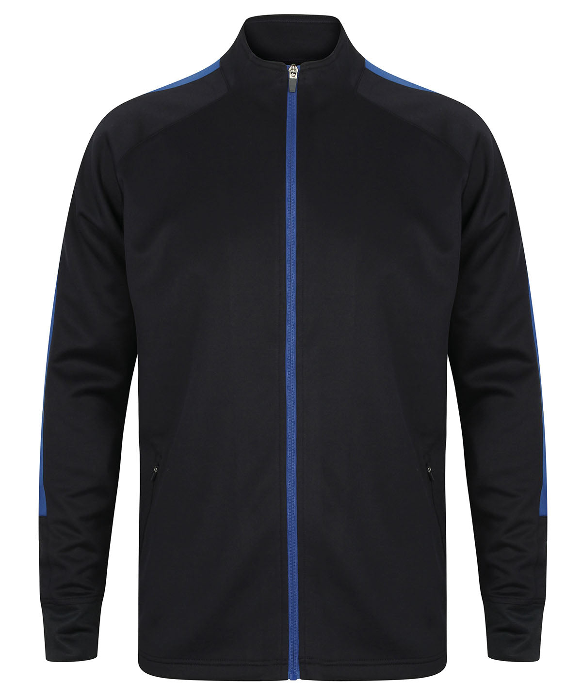 Knitted tracksuit top - Navy/Royal*