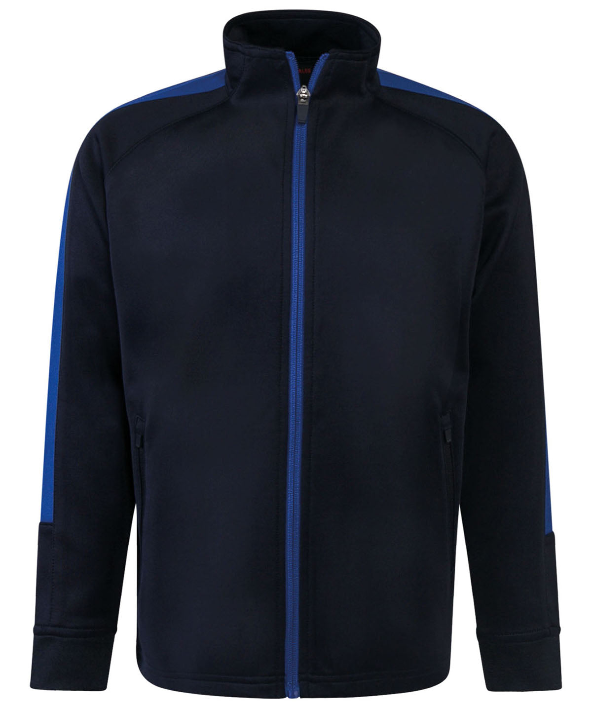 Kids knitted tracksuit top - Navy/Royal