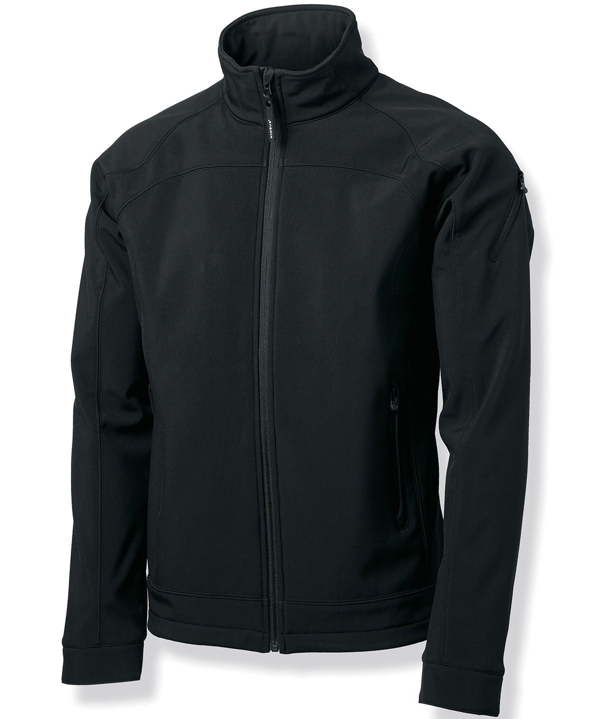 Duxbury – fashionable performance softshell jacket - Black