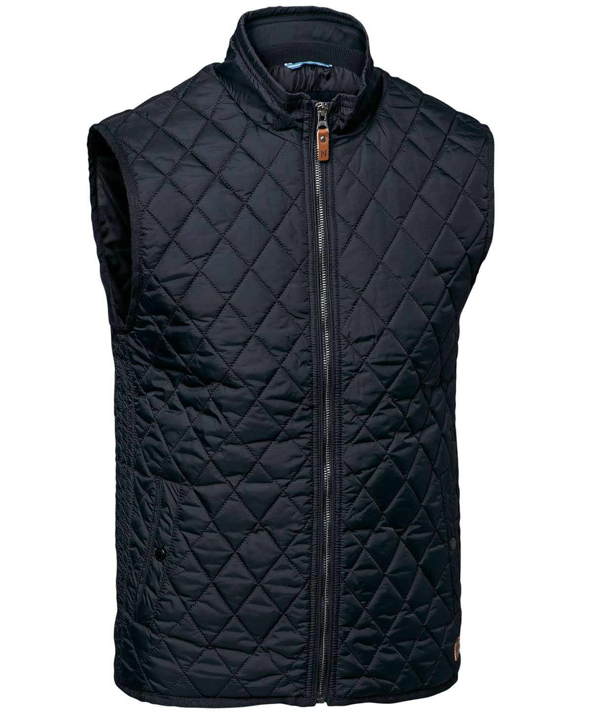 Camden – diamond quilted gilet - Midnight Blue