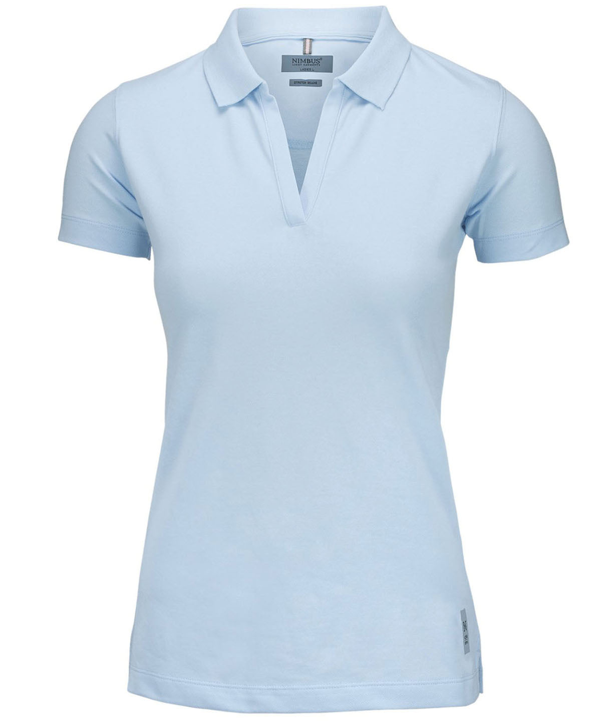 Women’s Harvard v-neck – stretch deluxe polo - Sky Blue