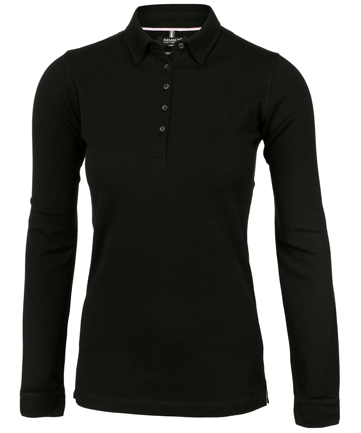 Women’s Carlington – deluxe long sleeve polo - Black