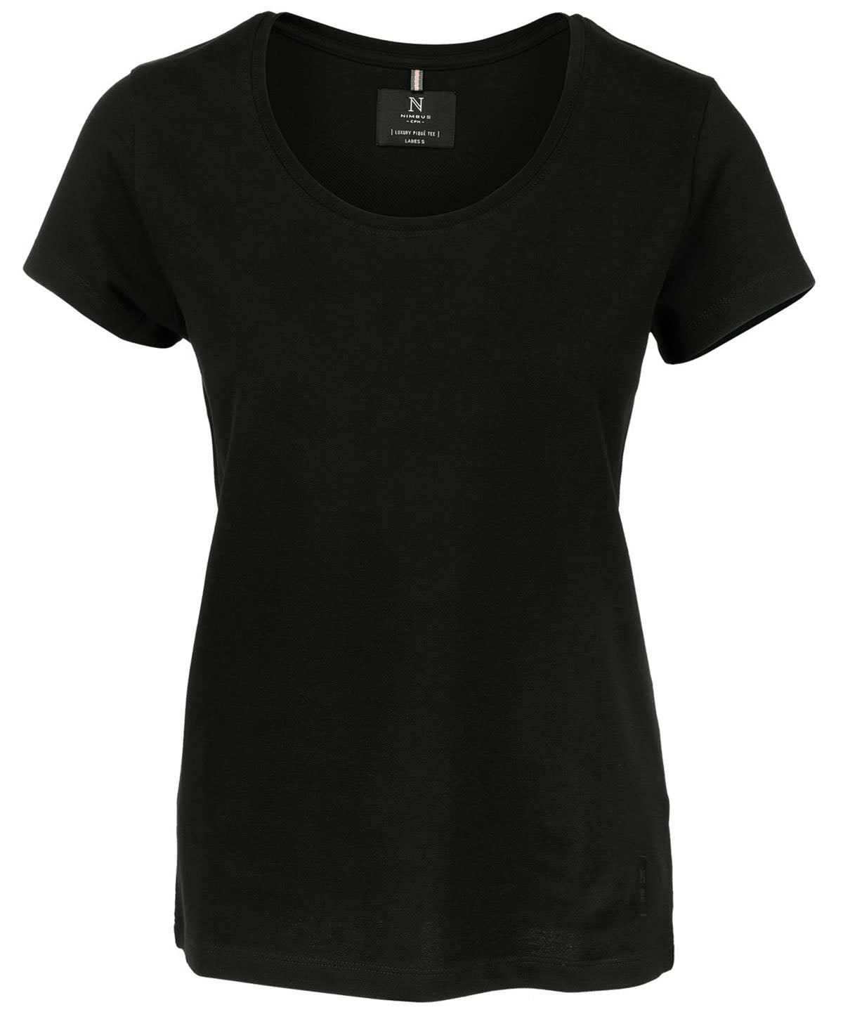 Women’s Danbury – the piqué tee - Black