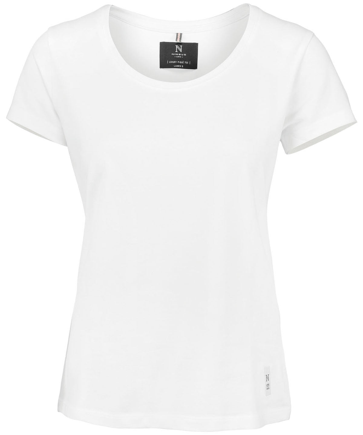 Women’s Danbury – the piqué tee - White