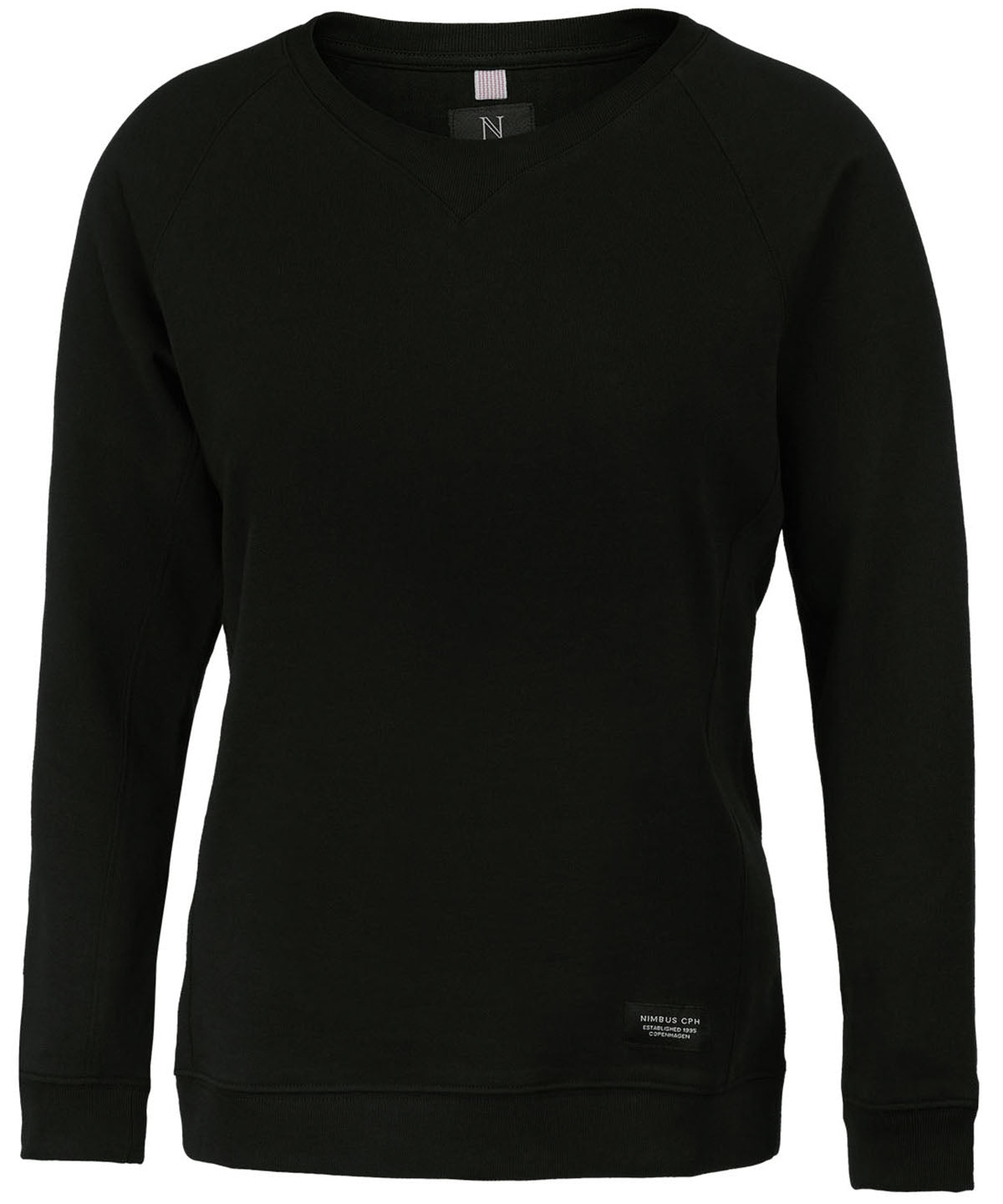 Women’s Newport – luxury lightweight crewneck - Black