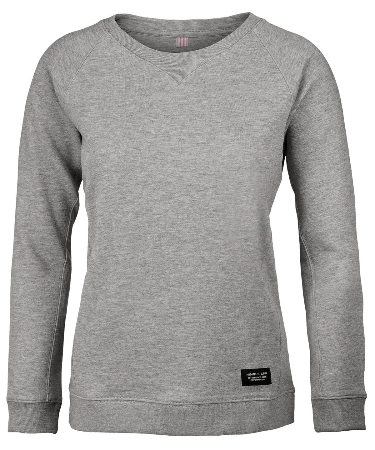 Women’s Newport – luxury lightweight crewneck - Grey Melange