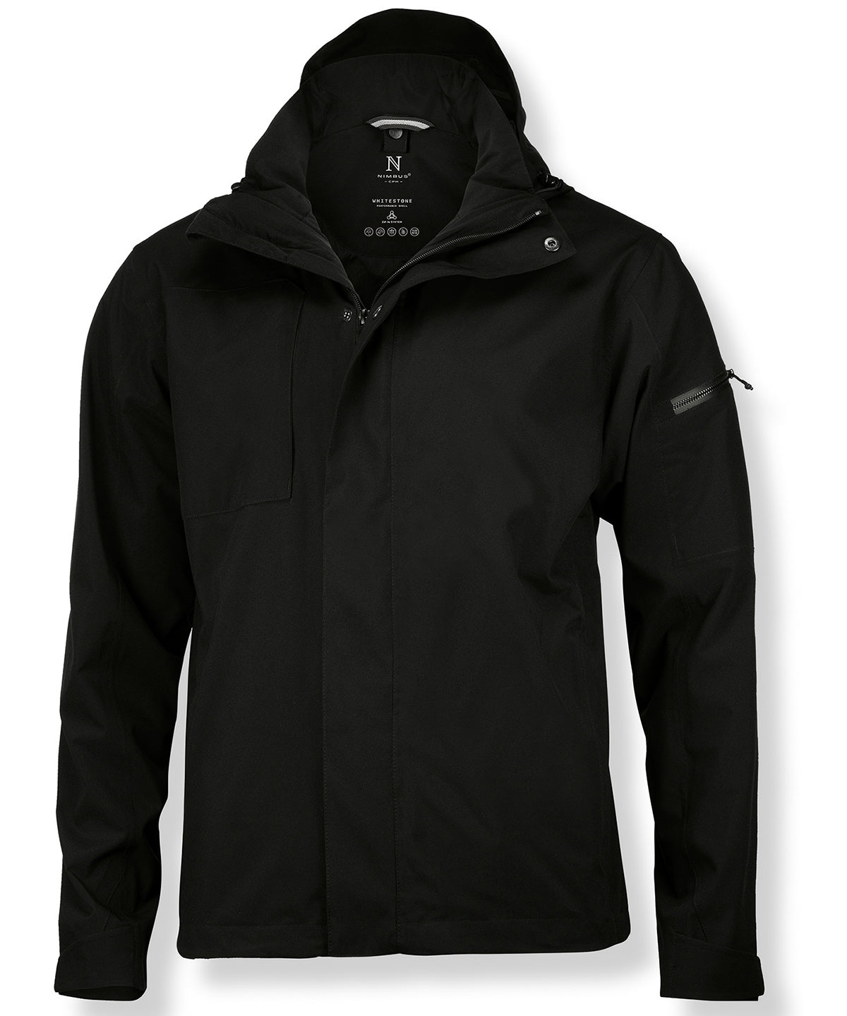 Whitestone – performance shell jacket - Black