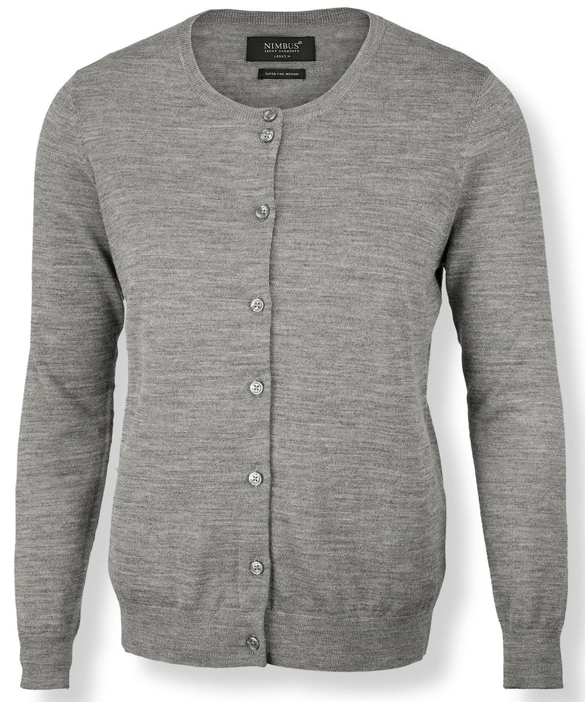 Women’s Phoenix – luxurious merino blend cardigan - Grey Melange