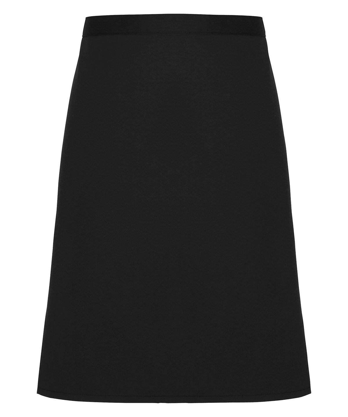 Cotton waist apron, organic and Fairtrade certified - Black
