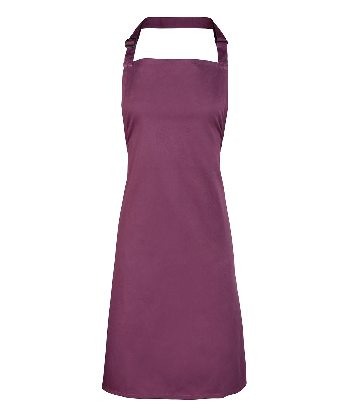 Colours bib apron - Aubergine