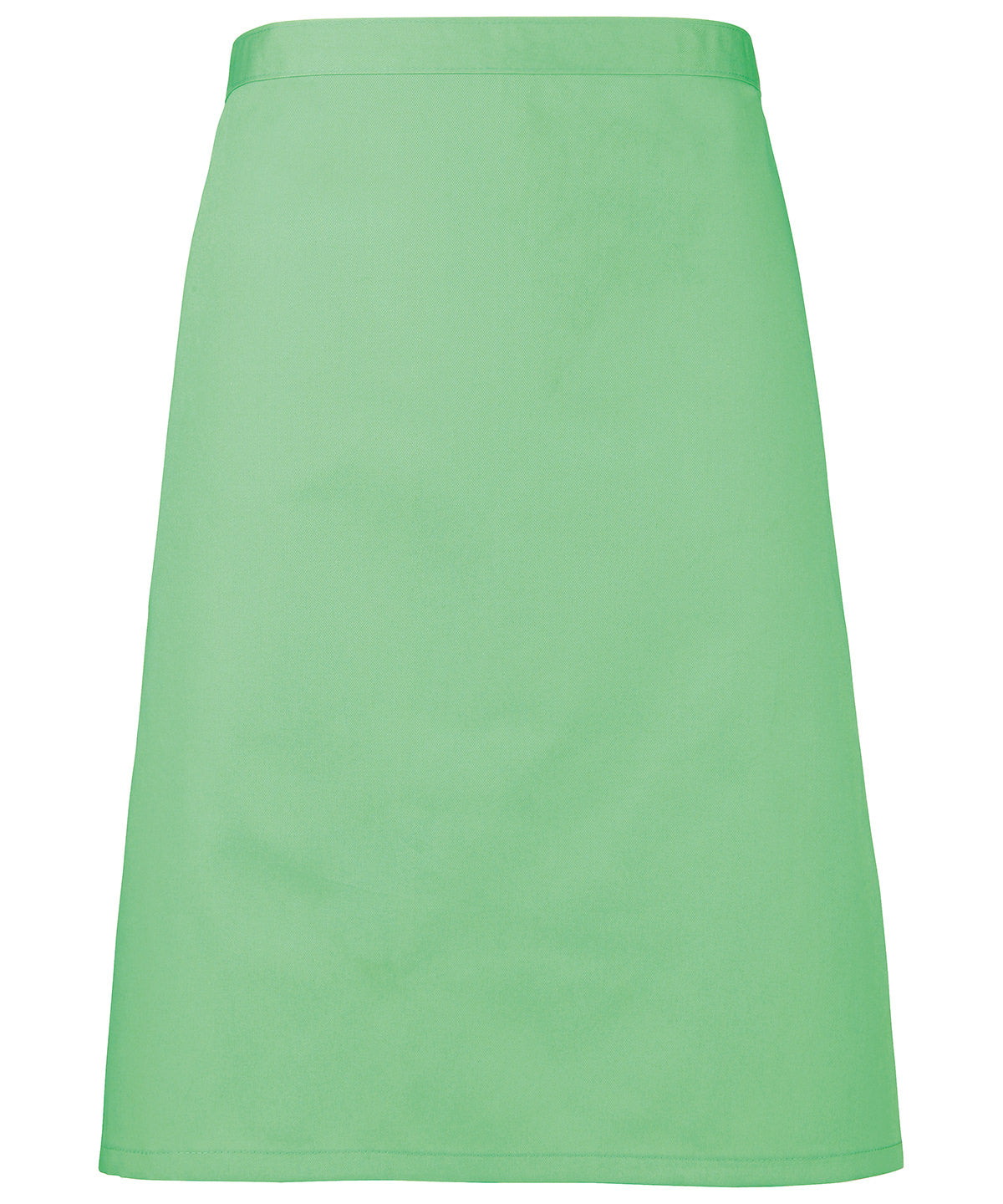 Colours mid-length apron - Apple