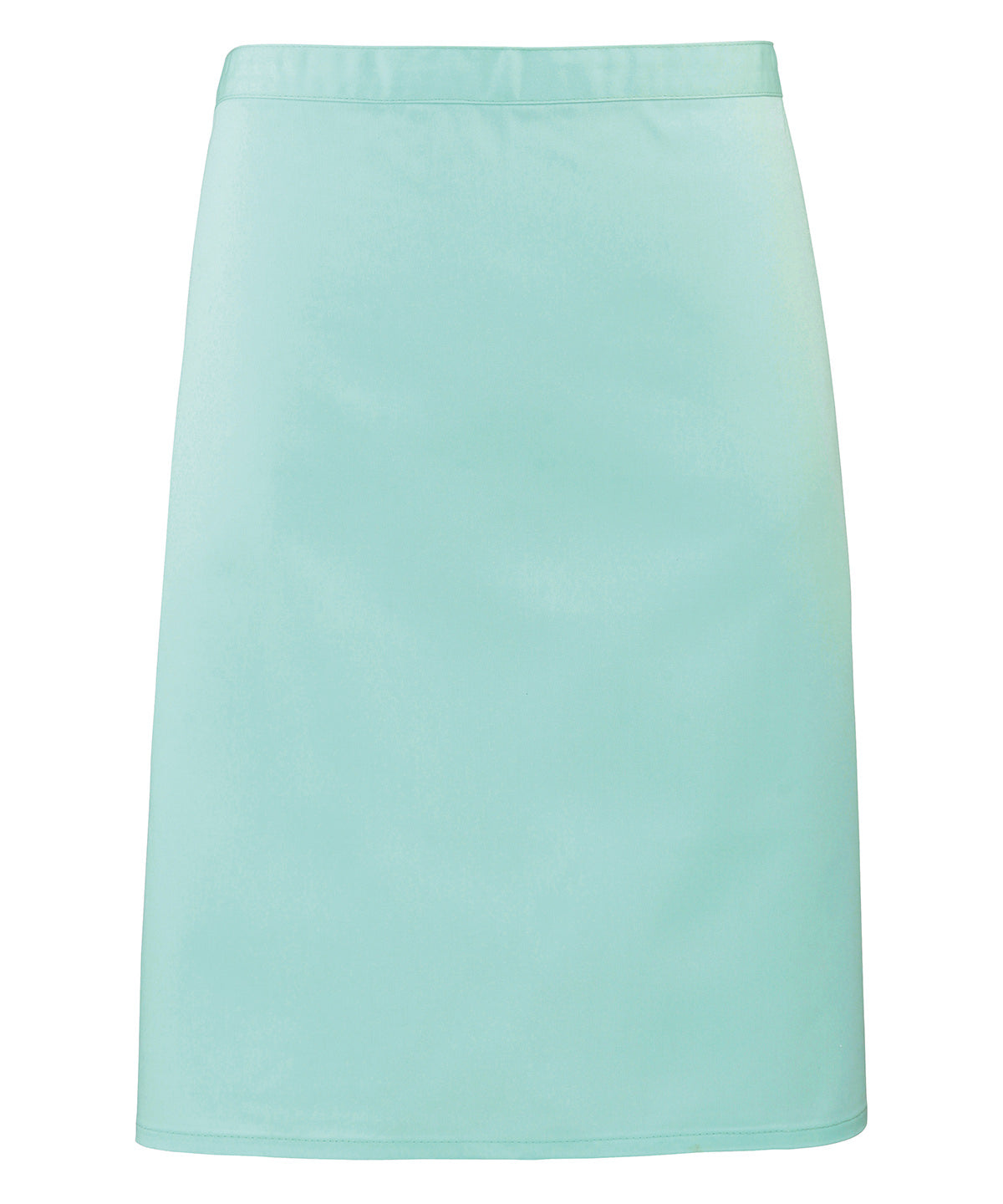 Colours mid-length apron - Aqua