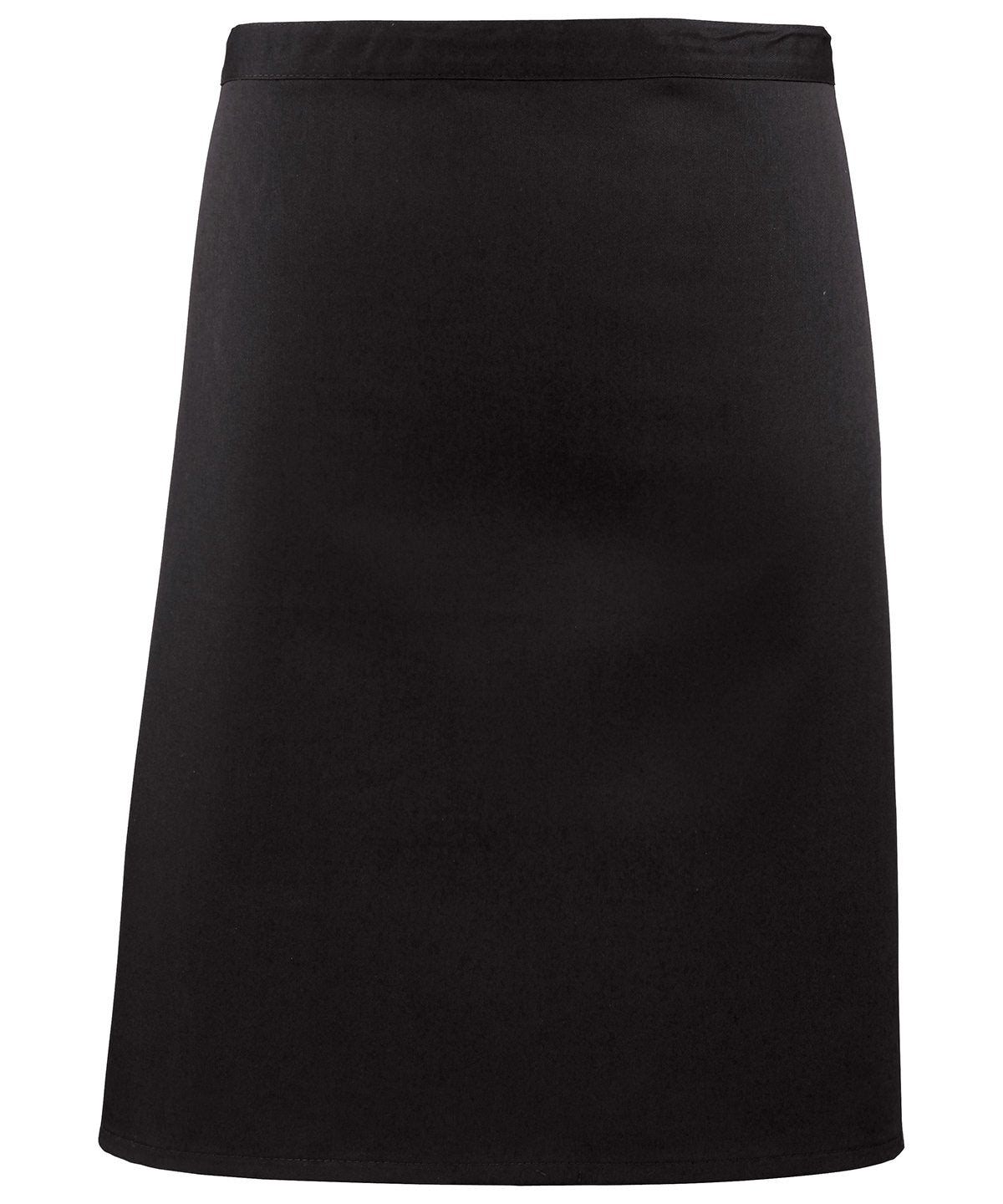 Colours mid-length apron - Black
