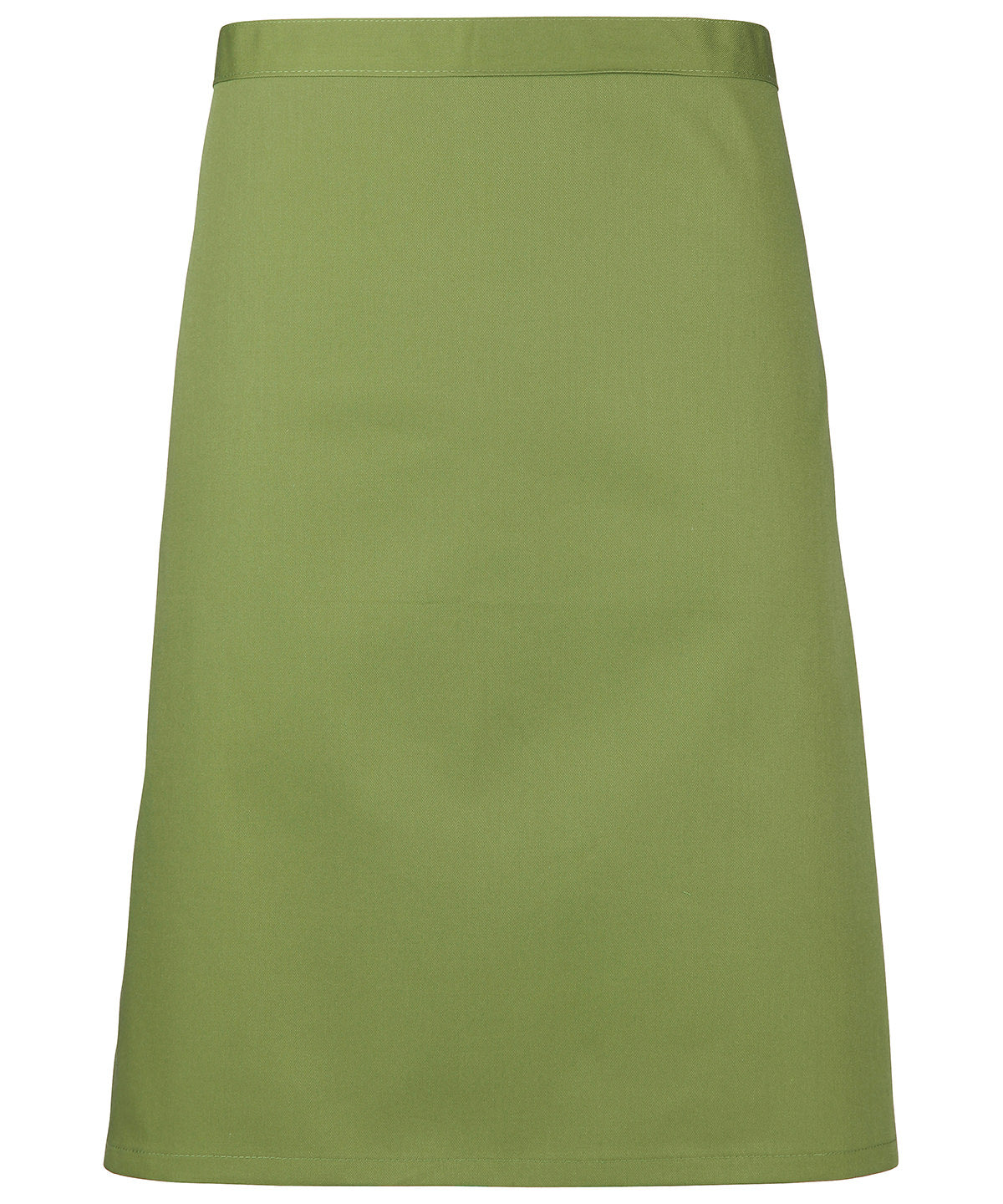 Colours mid-length apron - Oasis Green