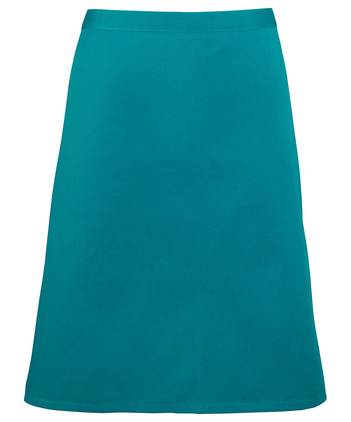 Colours mid-length apron - Teal