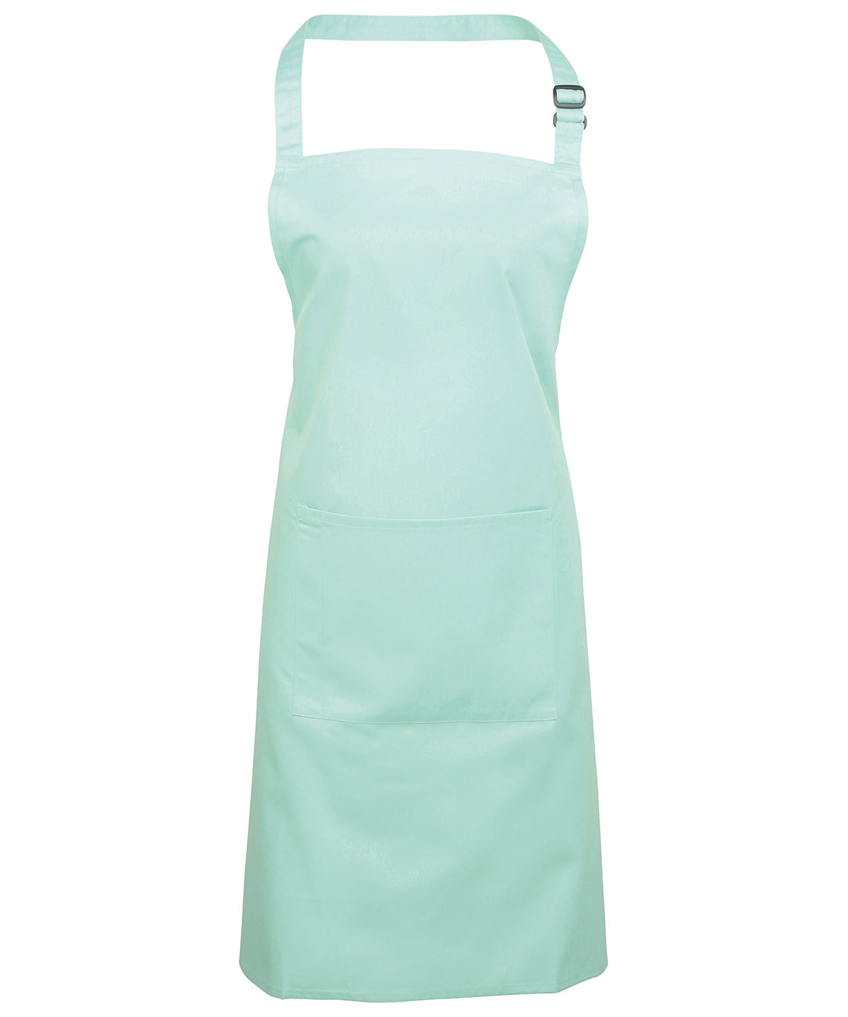 Colours bib apron with pocket - Aqua