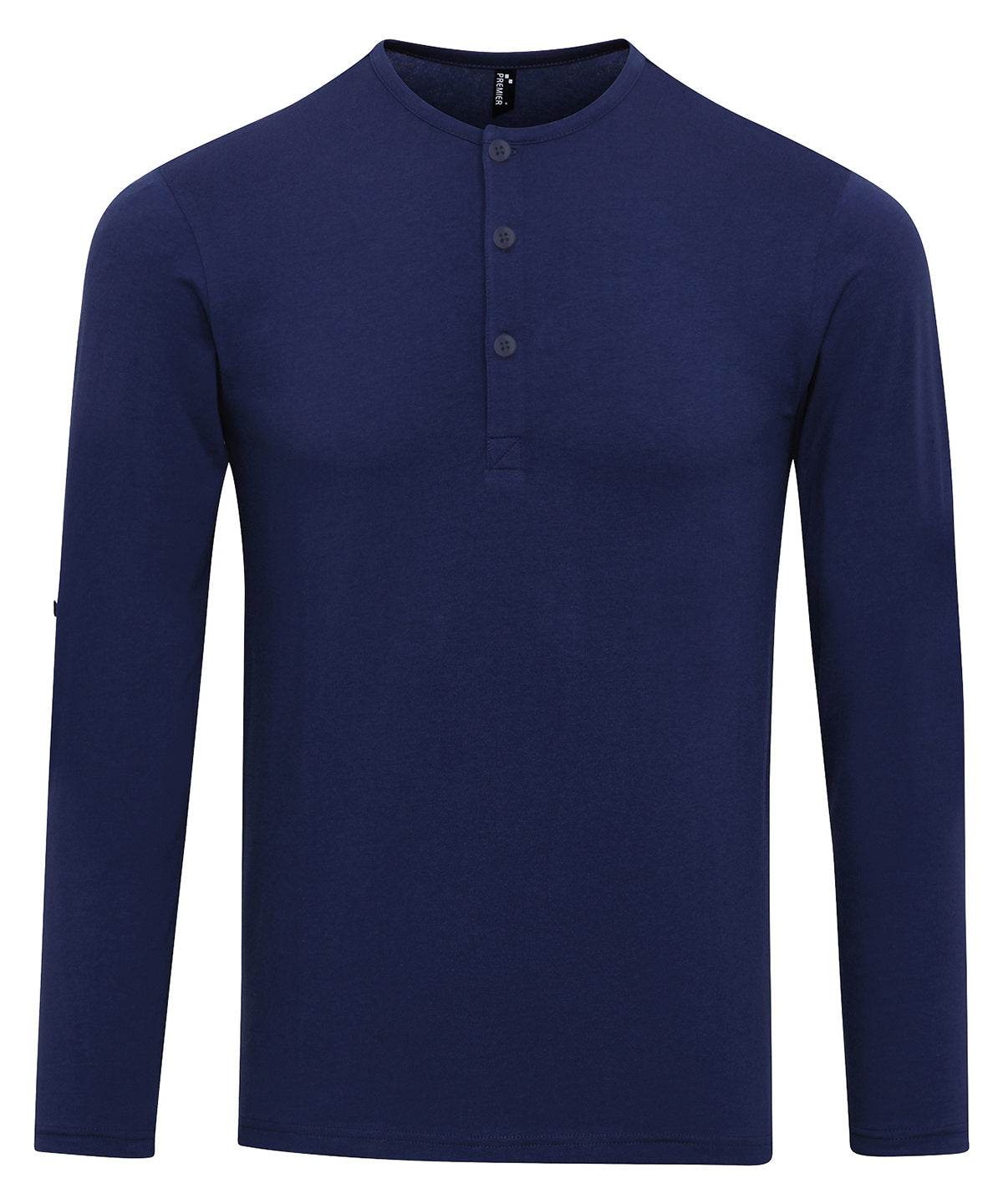 Long John roll-sleeve tee - Indigo