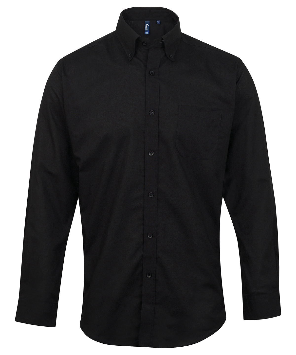 Signature Oxford long sleeve shirt - Black