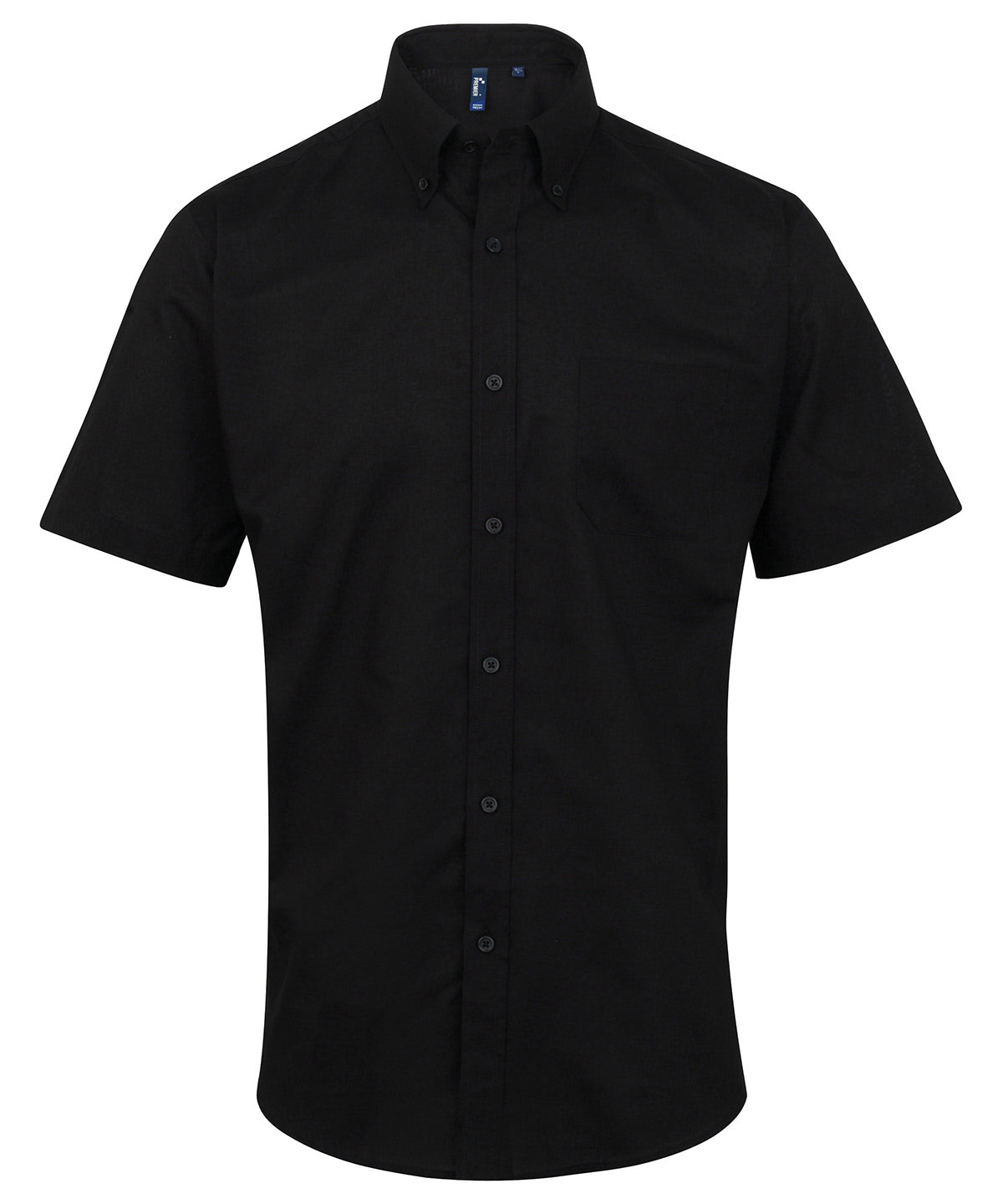 Signature Oxford short sleeve shirt - Black
