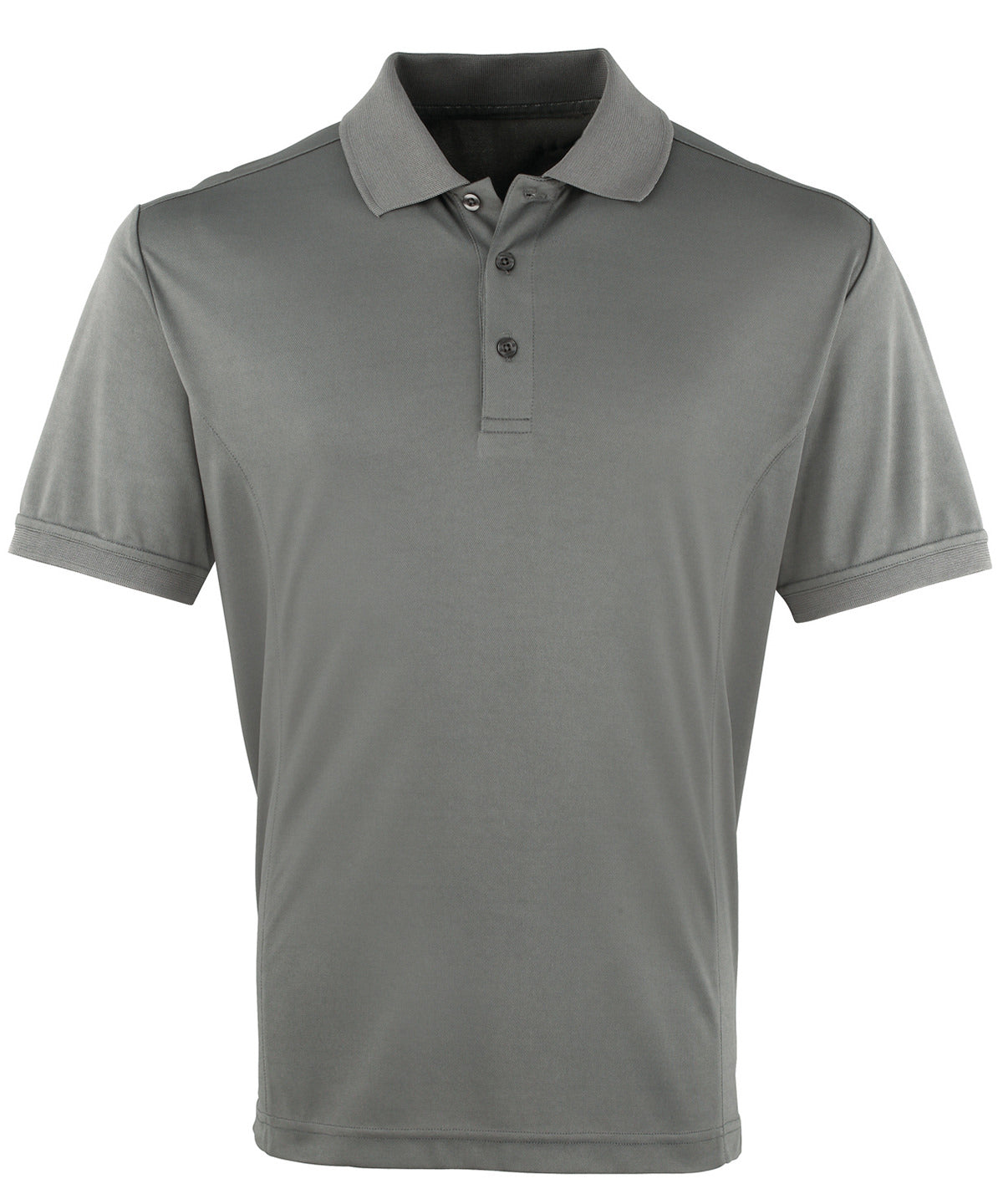 Coolchecker® piqué polo - Dark Grey*