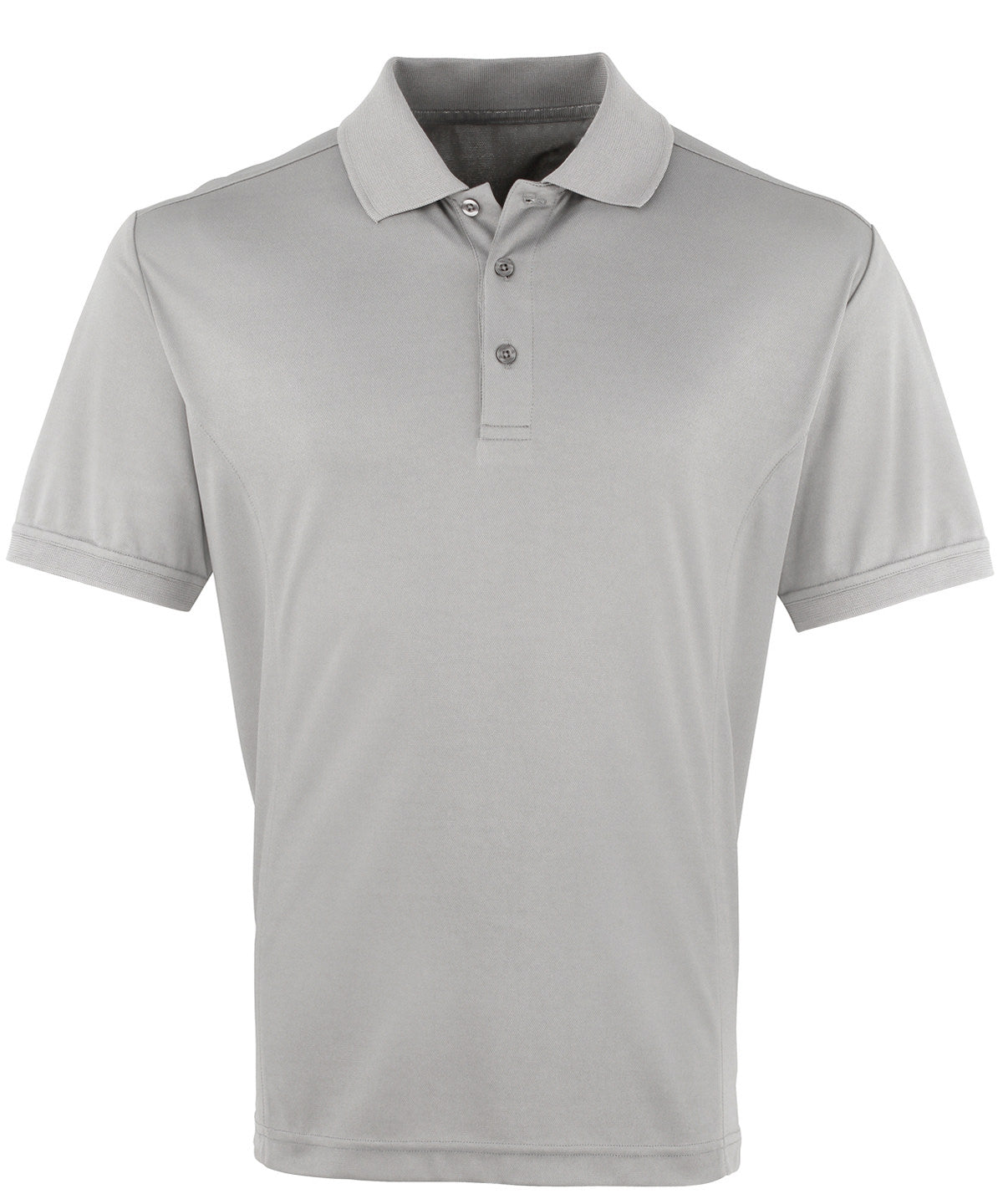 Coolchecker® piqué polo - Silver*