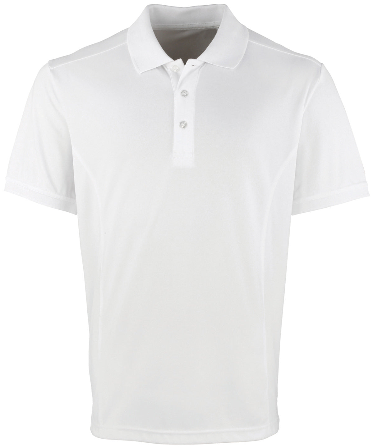 Coolchecker® piqué polo - White