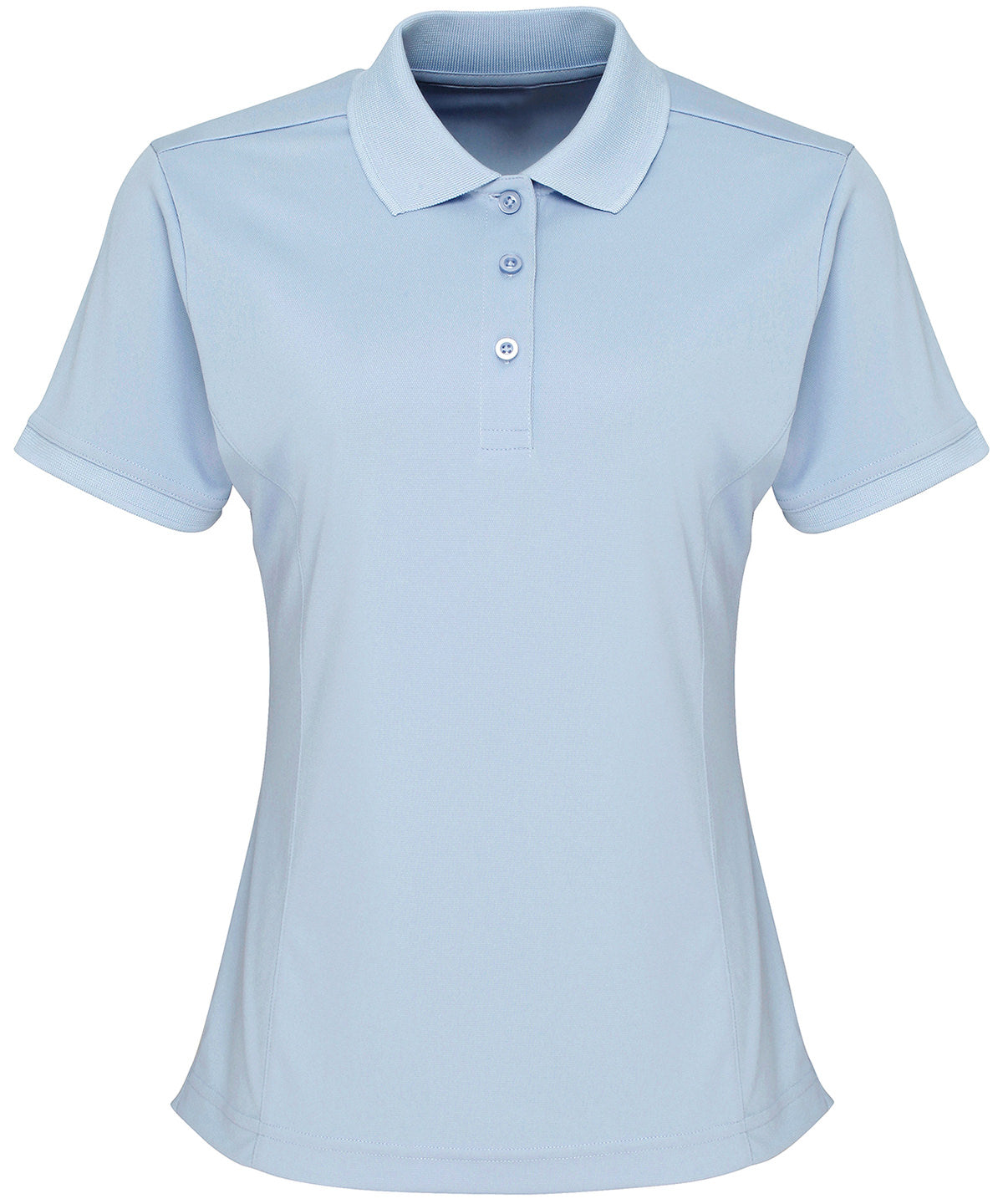 Women's Coolchecker® piqué polo - Light Blue