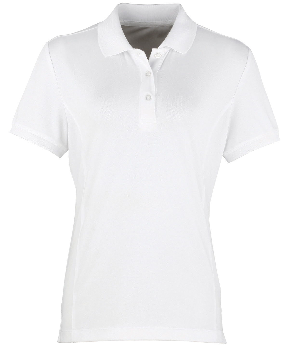Women's Coolchecker® piqué polo - White