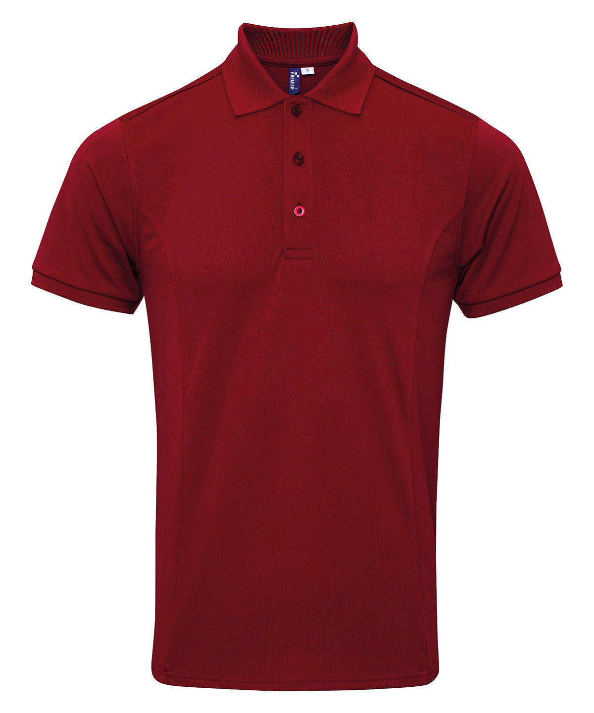 Coolchecker® plus piqué polo - Burgundy