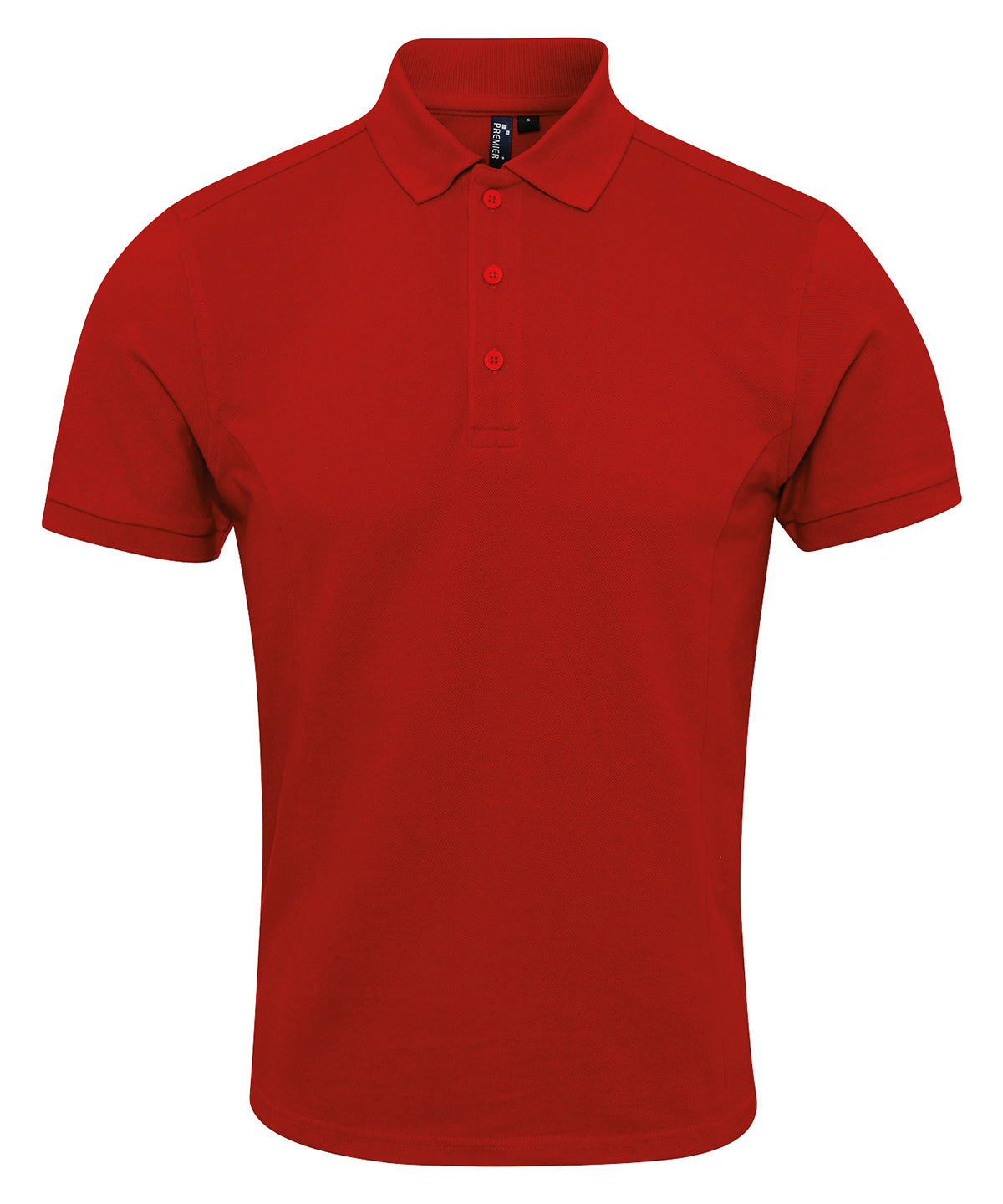 Coolchecker® plus piqué polo - Red*