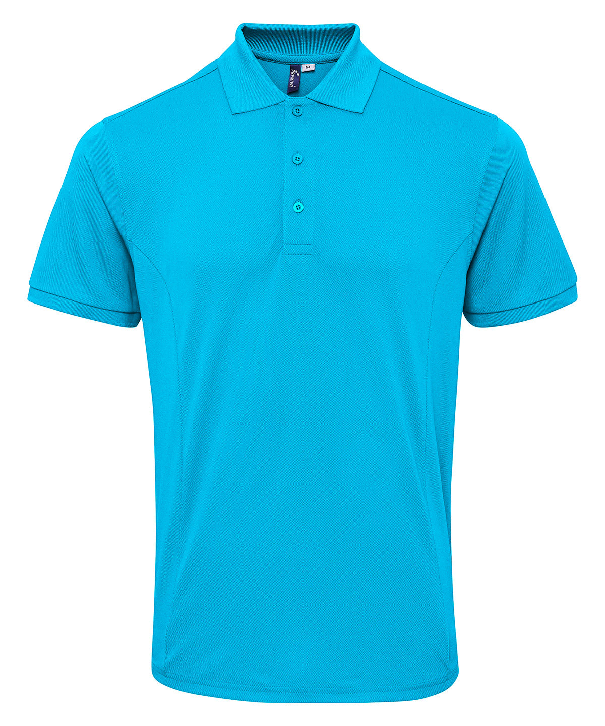 Coolchecker® plus piqué polo - Turquoise