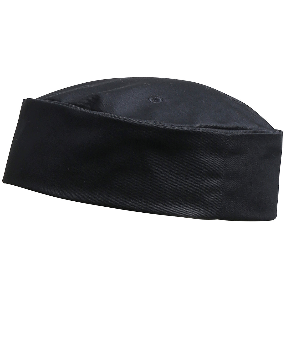 Turn-up chef's hat - Black
