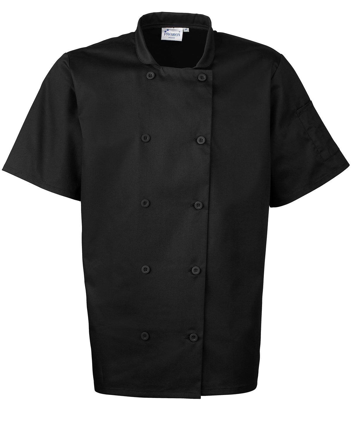 Short sleeve chef’s jacket - Black