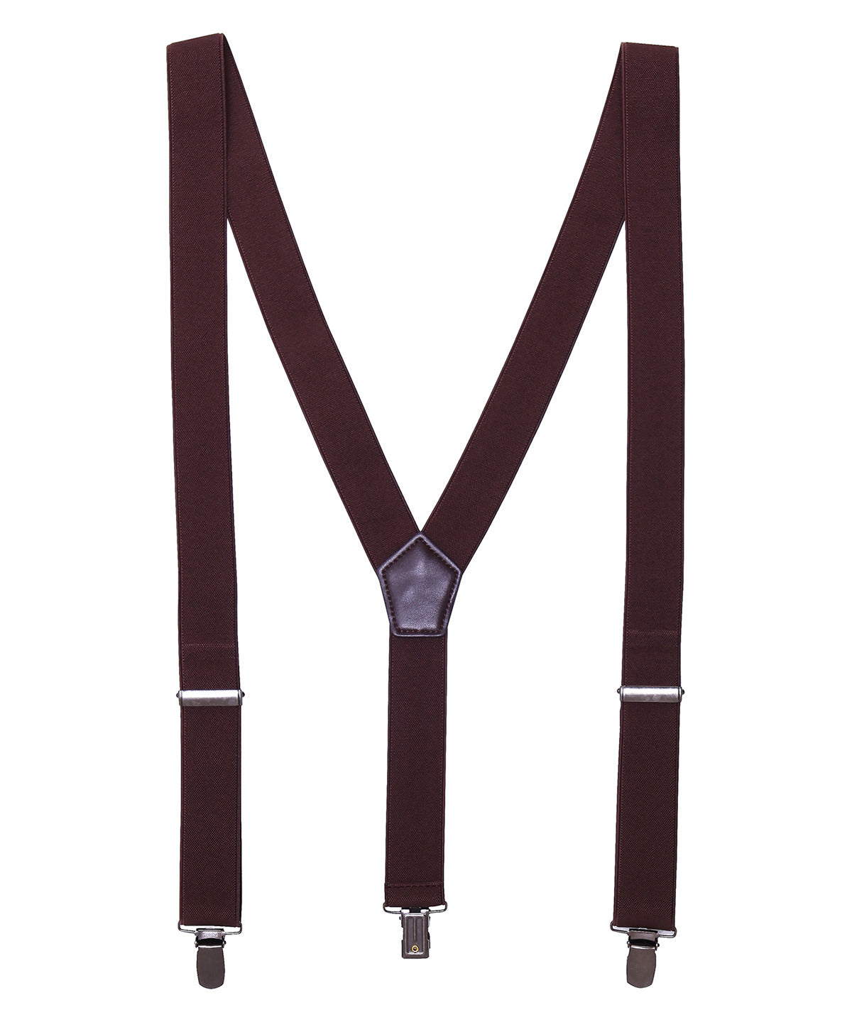 Clip-on trouser braces - Brown