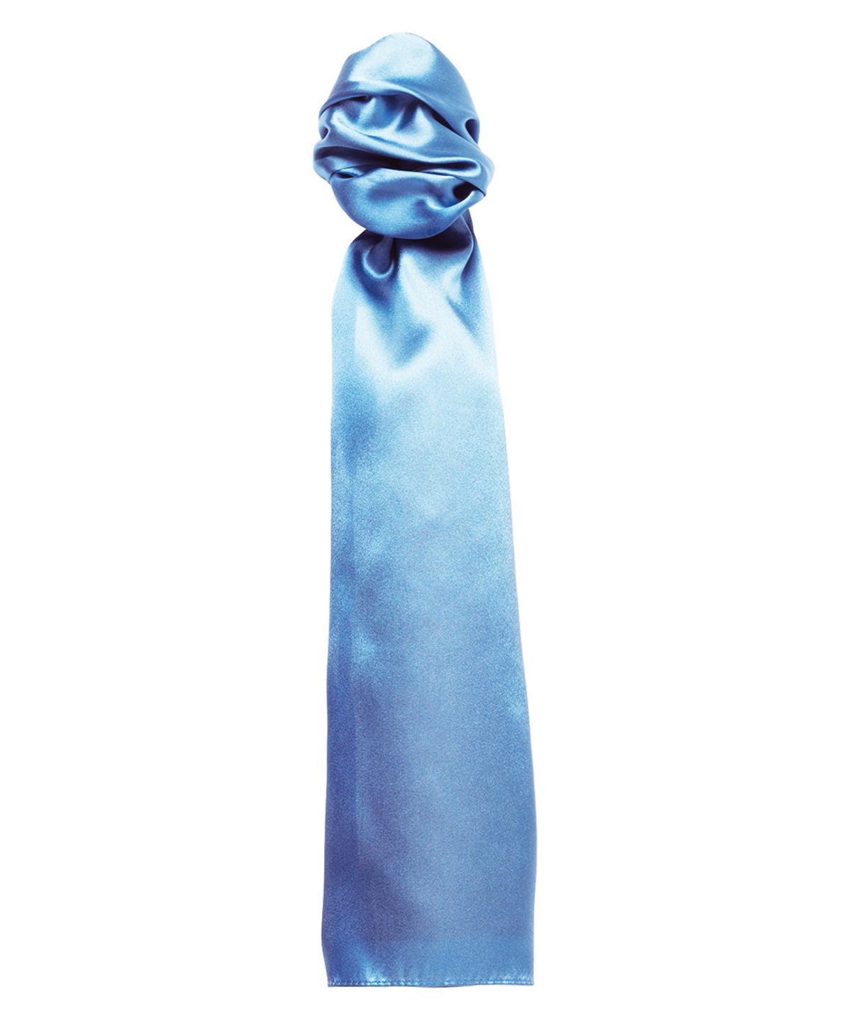 Scarf - plain - Mid Blue