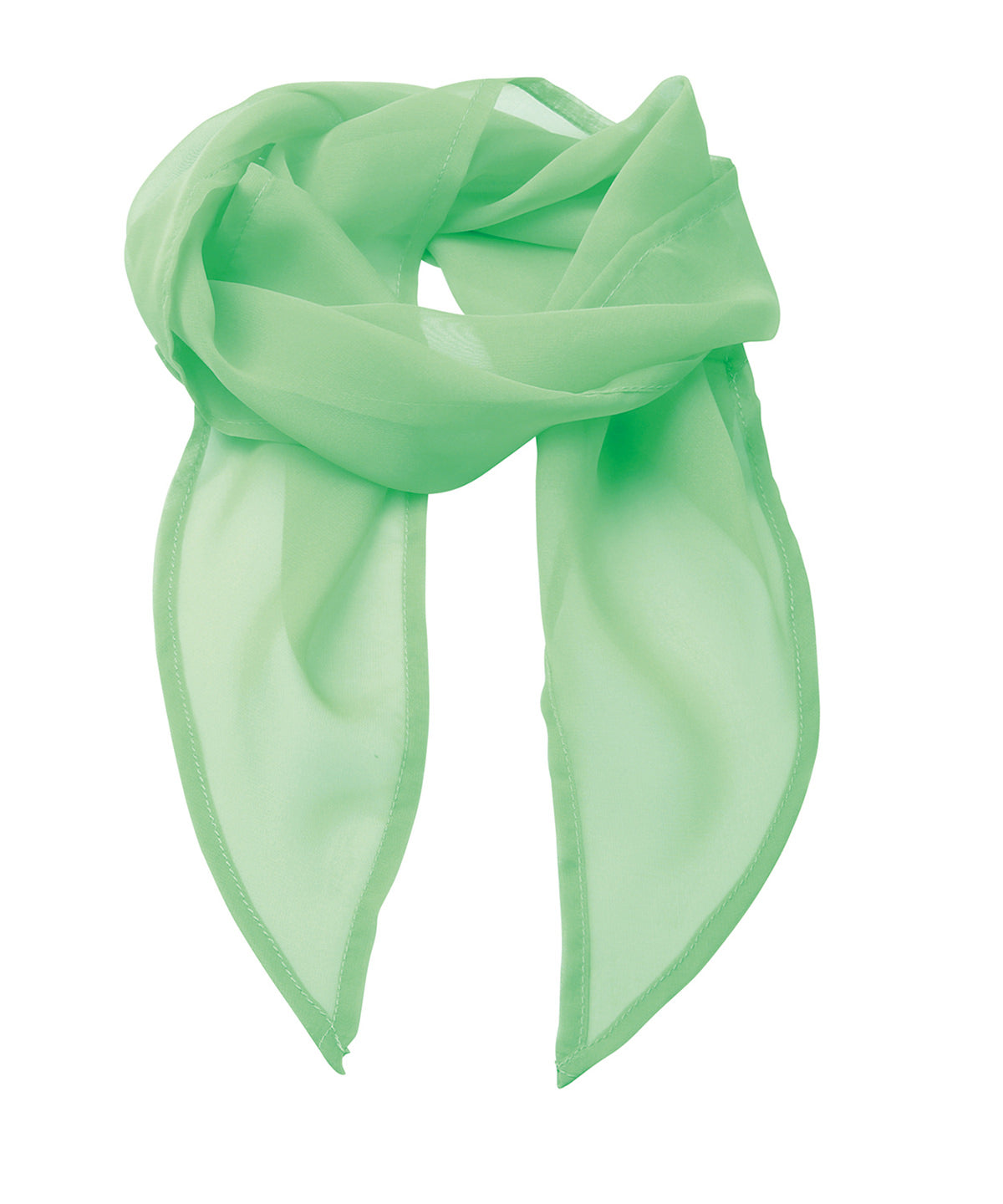 'Colours' Chiffon scarf - Apple