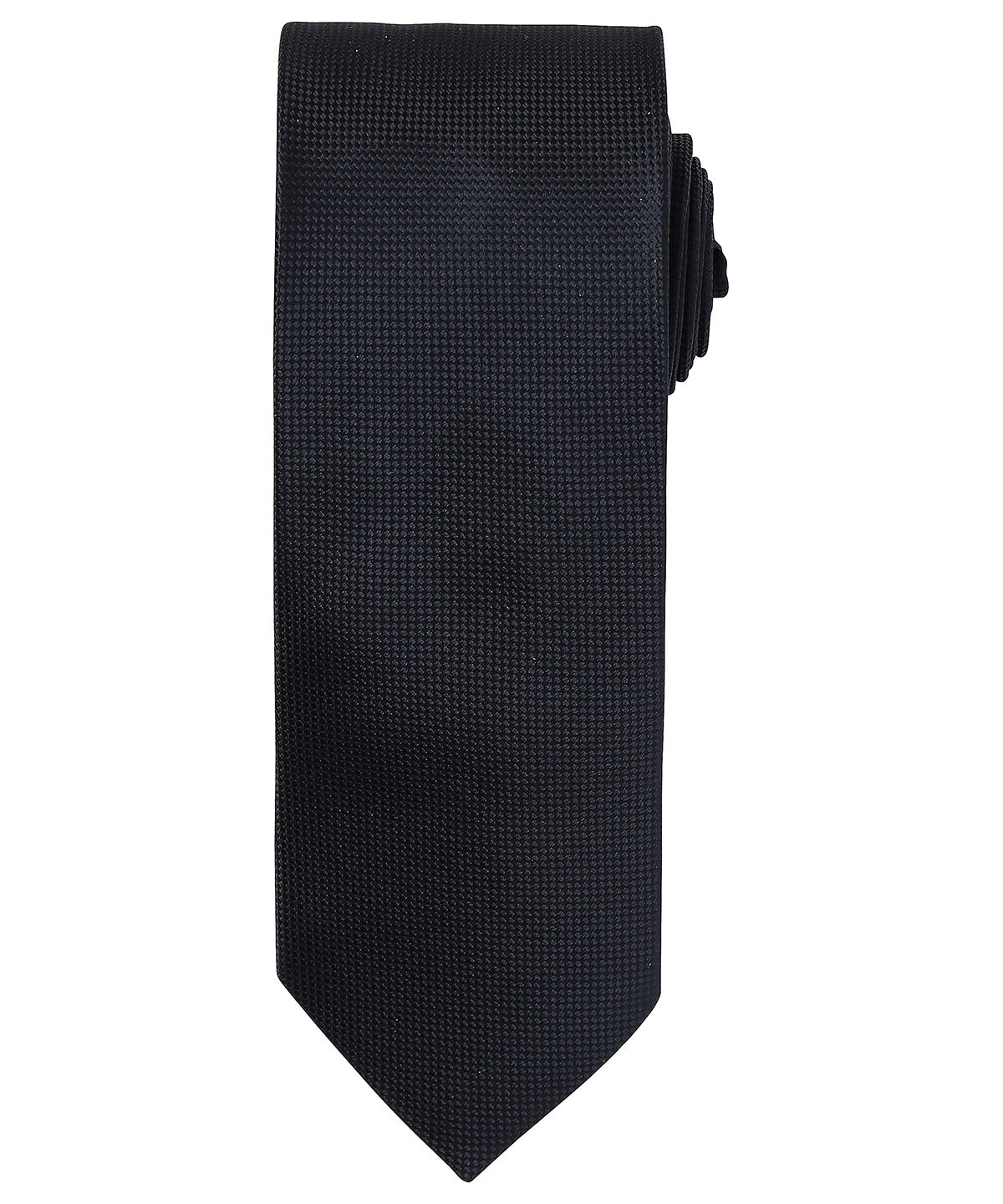 Micro waffle tie - Black