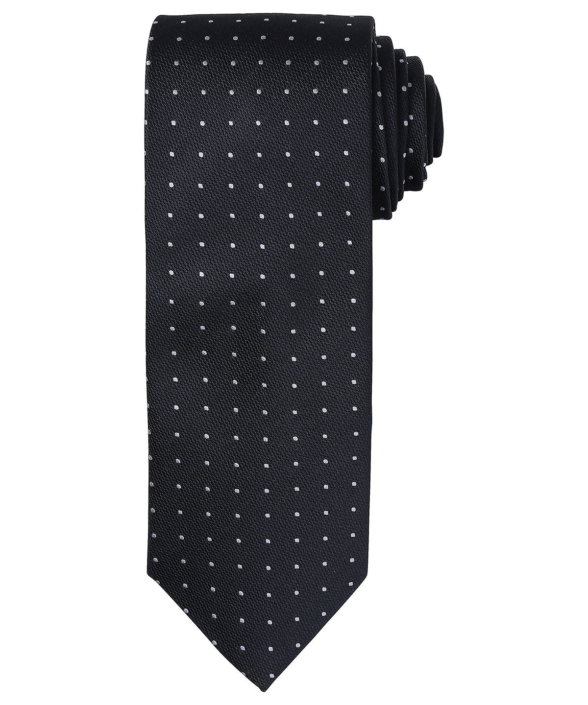 Micro dot tie - Black/Dark Grey