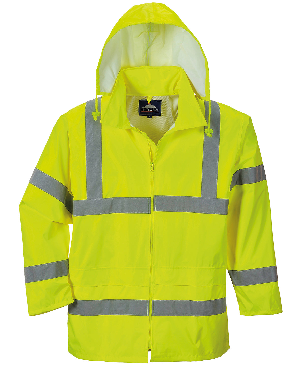 Hi-vis rain jacket (H440) - Yellow