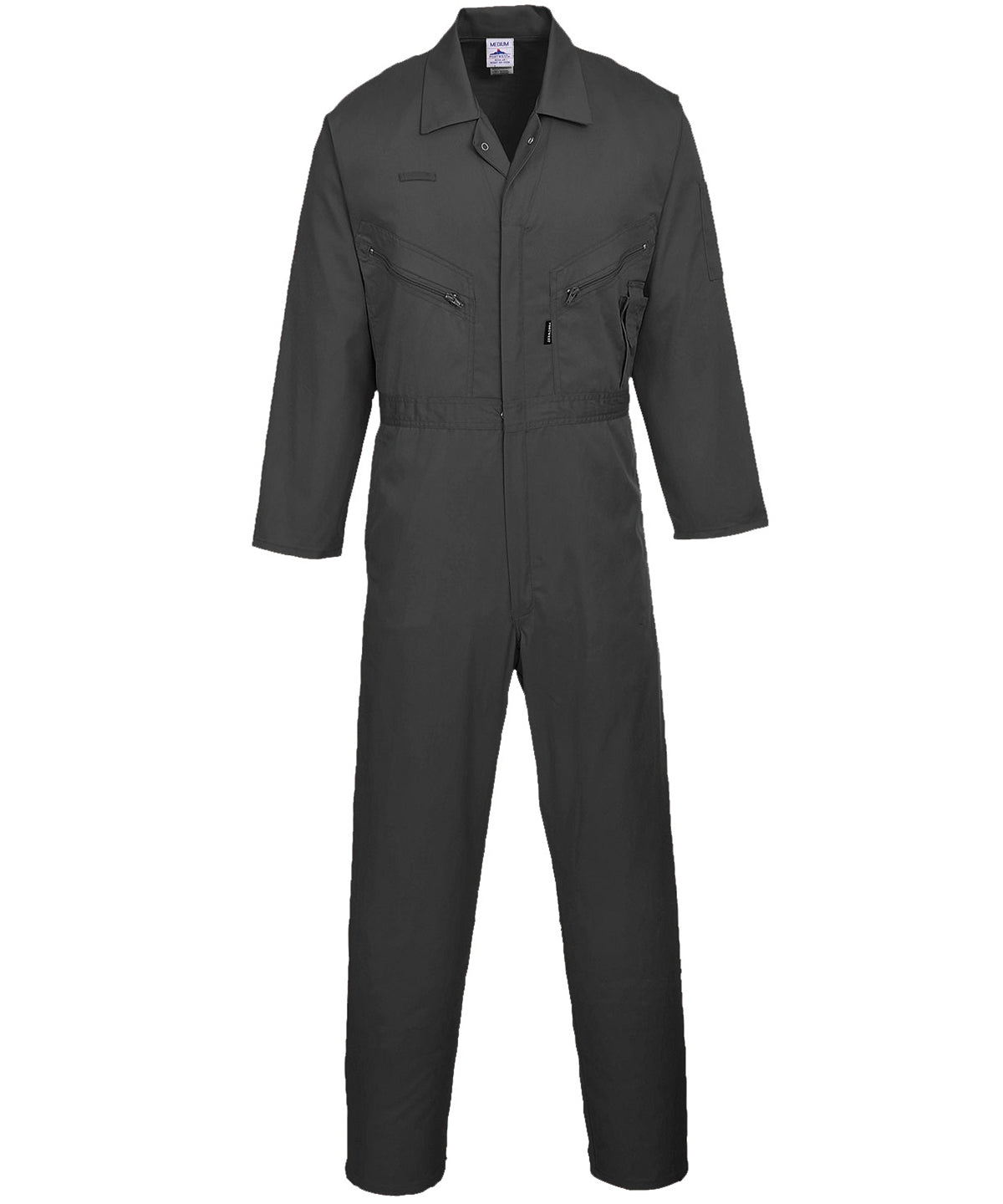 Liverpool zip coverall (C813) - Black