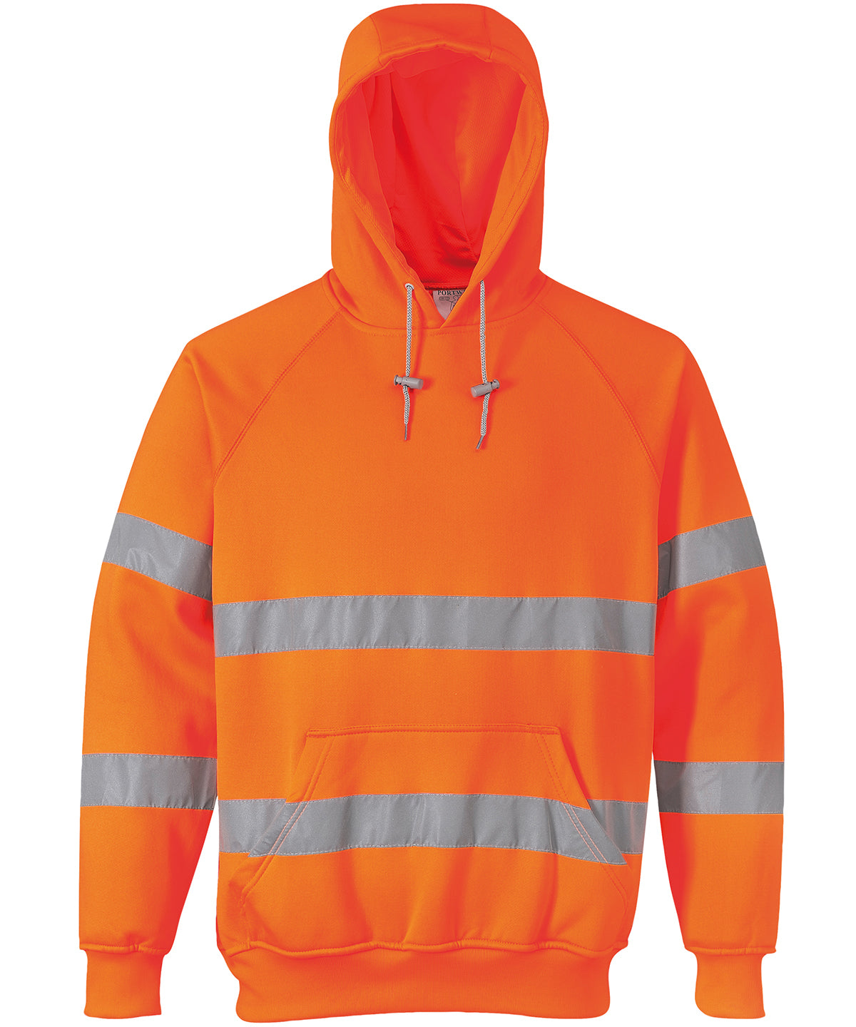 Hi-vis hooded sweatshirt (B304) - Orange