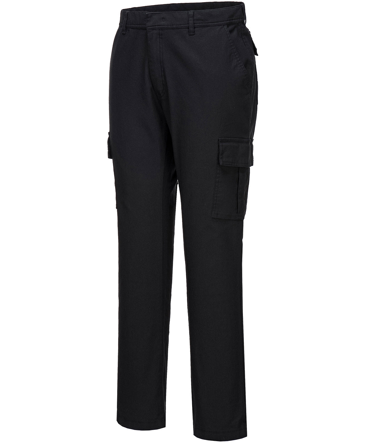 Stretch slim combat trousers (S231) slim fit - Black
