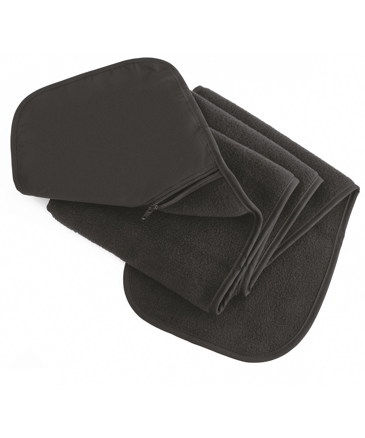 Polartherm™ fleece scarf with zip pocket - Grey