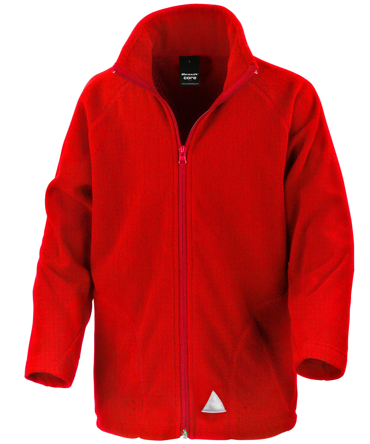Core junior microfleece jacket - Red