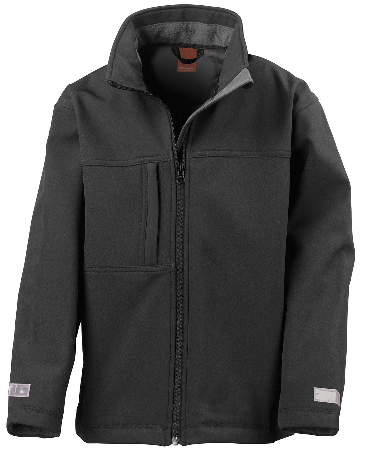 Junior classic softshell 3-layer jacket - Black