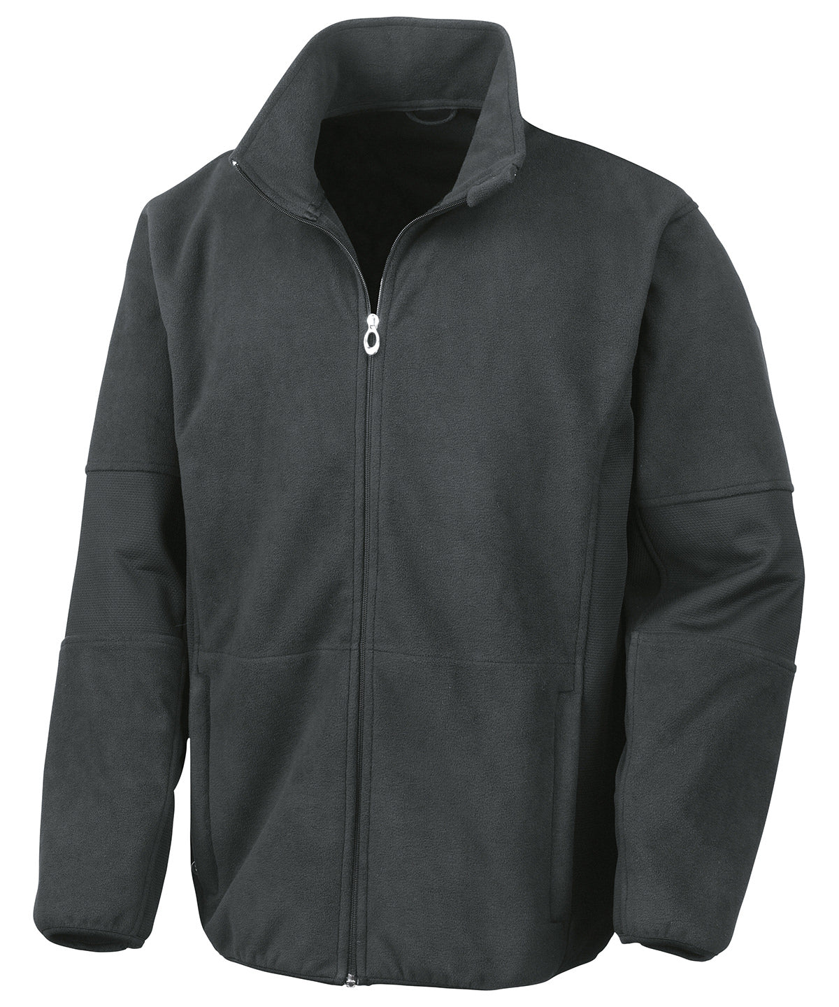 Osaka combed pile softshell jacket - Black