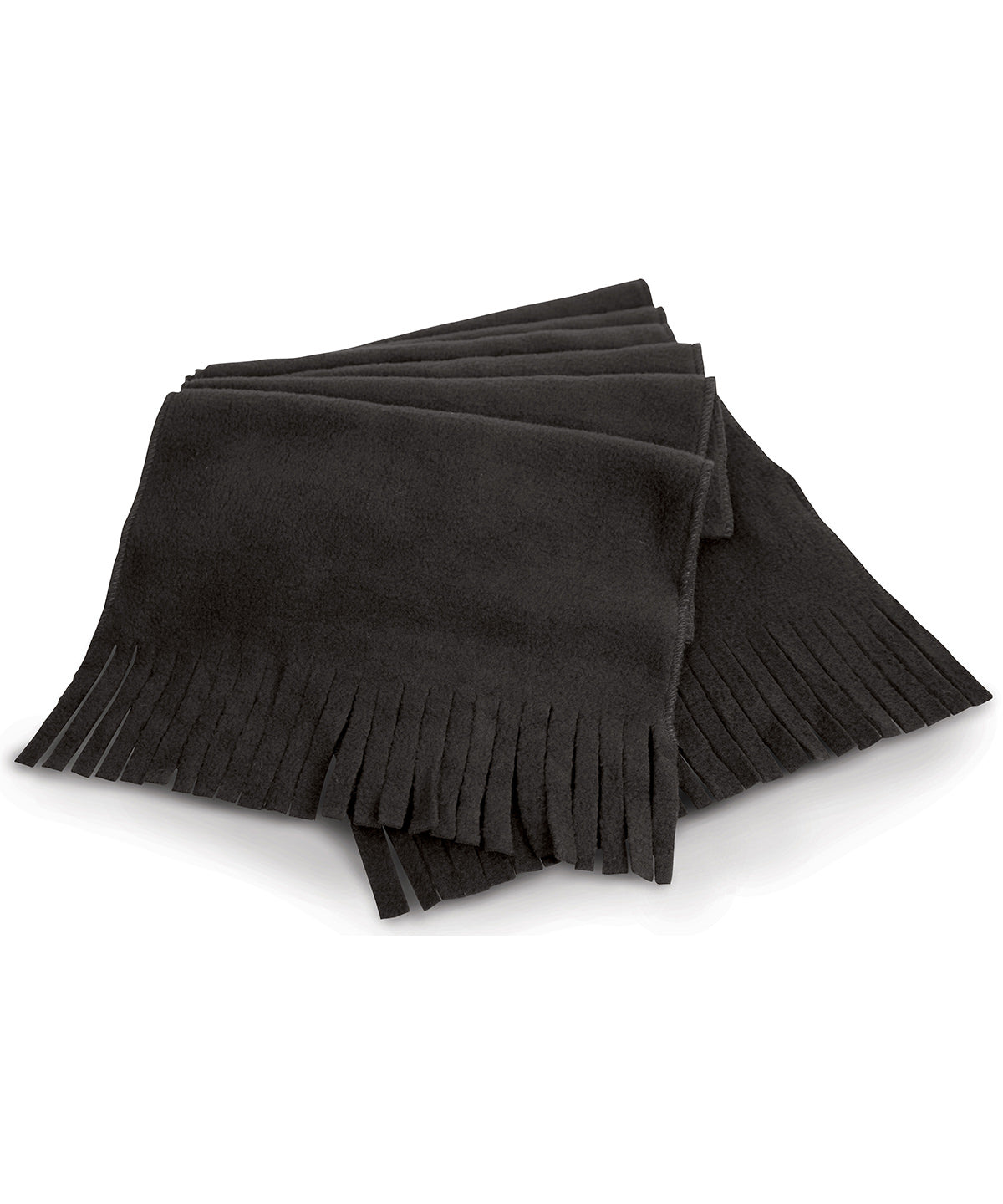 Polartherm™ tassel scarf - Black