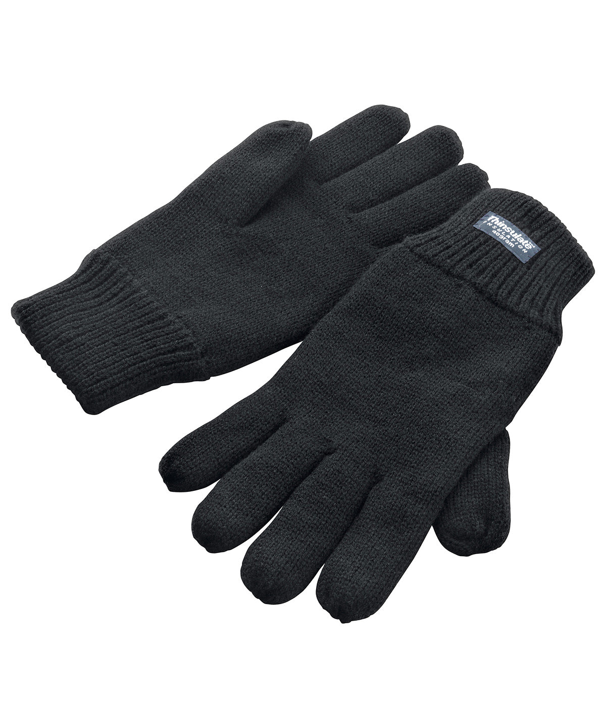 Classic fully-lined Thinsulate™ gloves - Black