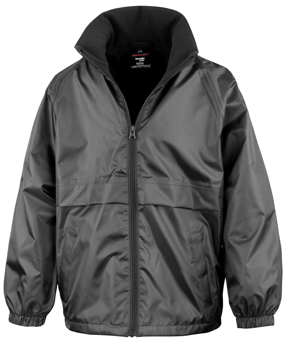 Core junior microfleece lined jacket - Black