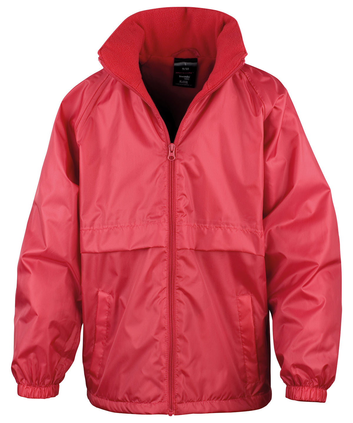 Core junior microfleece lined jacket - Red